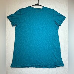 American Eagle Outfitters Teal Classic Fit Tee